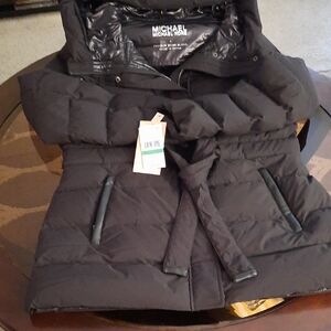 Michael Kors Quilted Black Puffer Jacket